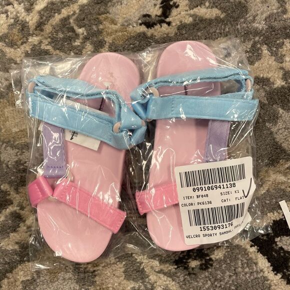 J. Crew Girls' sporty-strap sandals in colorblock* - Picture 5 of 5